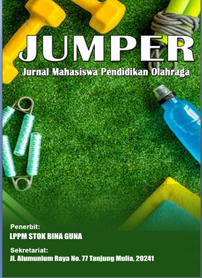								View Vol. 7 No. 2 (2026): Jumper: Jurnal Mahasiswa Pendidikan Olahraga
							